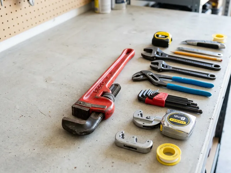 Professional plumbers in Vina, CA equipped with top-tier tools for residential and commercial plumbing services.
